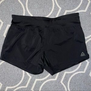 NWT Reebok Black Workout Running Shorts